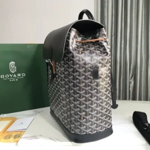 Goyard Unisex Alpin MM Backpack-Black ALPIN2MMLTY01CL01P