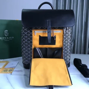 Goyard Unisex Alpin MM Backpack-Black ALPIN2MMLTY01CL01P