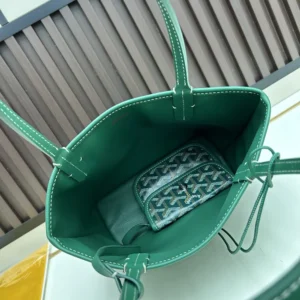 Goyard Unisex Anjou Mini Bag-Green ANJCROMINCG09TY09P