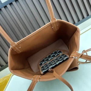 Goyard Unisex Anjou Mini Bag-Tan ANJCROMINCG03TY01P