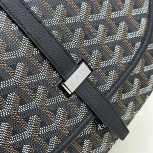 Goyard Unisex Belvedere Mm Bag-Black BELVE3MMLTY01CG01P