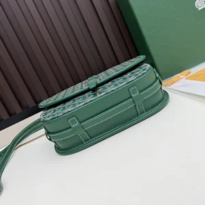 Goyard Unisex Belvedere Mm Bag-Green BELVE3MMLTY09CG09P