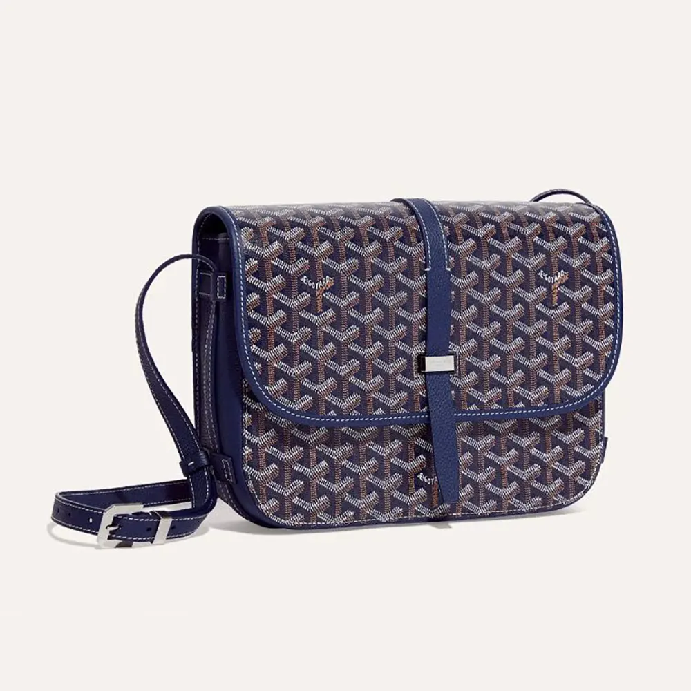 Goyard Unisex Belvedere Mm Bag-Navy BELVE3MMLTY12CG12P