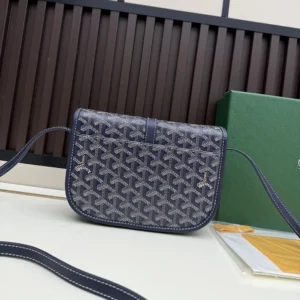 Goyard Unisex Belvedere Mm Bag-Navy BELVE3MMLTY12CG12P