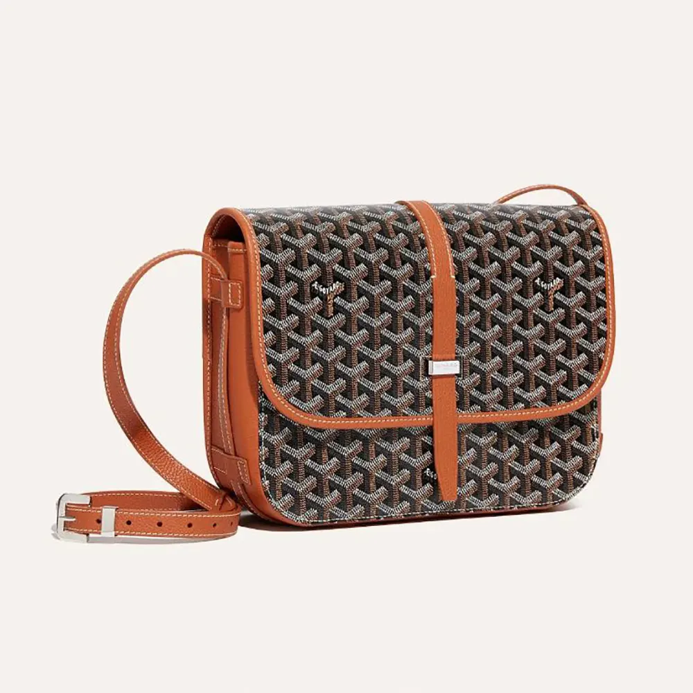 Goyard Unisex Belvedere Mm Bag-Tan BELVE3MMLTY01CG03P