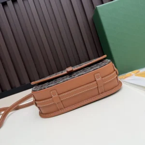 Goyard Unisex Belvedere Mm Bag-Tan BELVE3MMLTY01CG03P