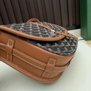 Goyard Unisex Belvedere Mm Bag-Tan BELVE3MMLTY01CG03P