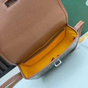 Goyard Unisex Belvedere Mm Bag-Tan BELVE3MMLTY01CG03P