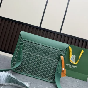 Goyard Unisex Coursier Messenger Bag-Green COURSIMMLTY09CL09P