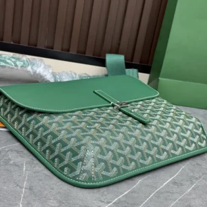 Goyard Unisex Coursier Messenger Bag-Green COURSIMMLTY09CL09P