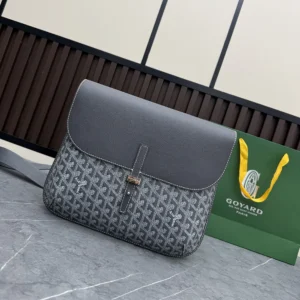 Goyard Unisex Coursier Messenger Bag-Grey COURSIMMLTY51CL51P