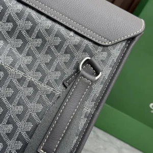 Goyard Unisex Coursier Messenger Bag-Grey COURSIMMLTY51CL51P