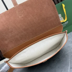 Goyard Unisex Coursier Messenger Bag-Tan COURSIMMLTY01CL03P