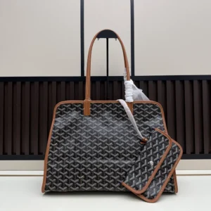 Goyard Unisex Hardy Pm Bag-Tan HARDY2PMLTY01CG03P