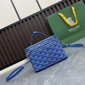 Goyard Unisex Muse Mini Vanity-Blue MUSEVAMINTY10CL10P