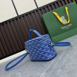 Goyard Unisex Muse Mini Vanity-Blue MUSEVAMINTY10CL10P