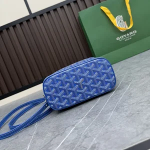 Goyard Unisex Muse Mini Vanity-Blue MUSEVAMINTY10CL10P