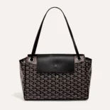 Goyard Unisex Rouette Souple Bag-Black ROUETTPMLTY01CL01P