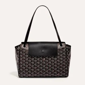 Goyard Unisex Rouette Souple Bag-Black ROUETTPMLTY01CL01P