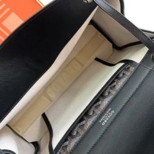 Goyard Unisex Rouette Souple Bag-Black ROUETTPMLTY01CL01P