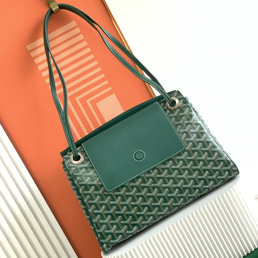 Goyard Unisex Rouette Souple Bag-Green ROUETTPMLTY09CL09P