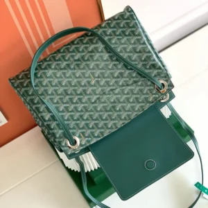 Goyard Unisex Rouette Souple Bag-Green ROUETTPMLTY09CL09P