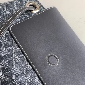 Goyard Unisex Rouette Souple Bag-Grey ROUETTPMLTY51CL51P
