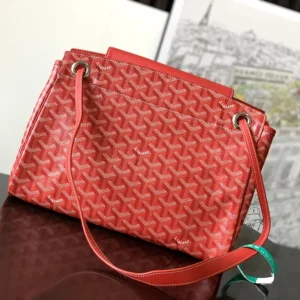 Goyard Unisex Rouette Souple Bag-Red ROUETTPMLTY02CL02P