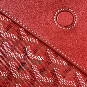 Goyard Unisex Rouette Souple Bag-Red ROUETTPMLTY02CL02P