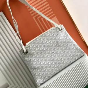 Goyard Unisex Rouette Souple Bag-White ROUETTPMLTY50CL50P