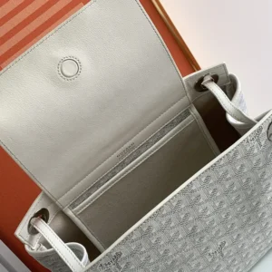 Goyard Unisex Rouette Souple Bag-White ROUETTPMLTY50CL50P