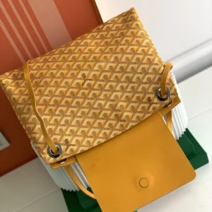 Goyard Unisex Rouette Souple Bag-Yellow ROUETTPMLTY08CL08P