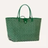 Goyard Unisex Saint Louis Gm Bag-Green STLCROGMLTY09CL09P