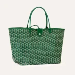 Goyard Unisex Saint Louis Gm Bag-Green STLCROGMLTY09CL09P