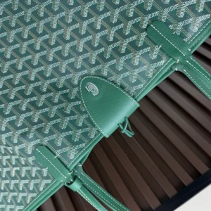 Goyard Unisex Saint Louis Gm Bag-Green STLCROGMLTY09CL09P