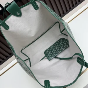 Goyard Unisex Saint Louis Gm Bag-Green STLCROGMLTY09CL09P