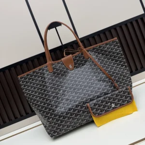 Goyard Unisex Saint Louis Gm Bag-Tan STLCROGMLTY01CL03P