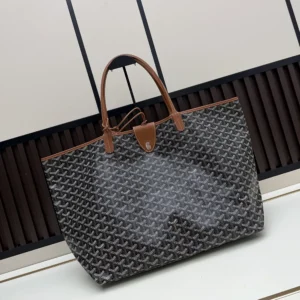 Goyard Unisex Saint Louis Gm Bag-Tan STLCROGMLTY01CL03P