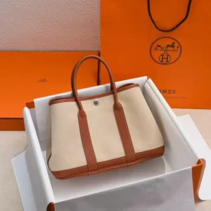 Hermes Women Garden Party 36 Bag-Brown H066781CKAU