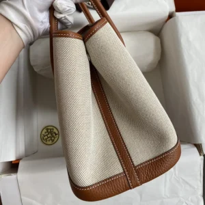 Hermes Women Garden Party 36 Bag-Brown H066781CKAU