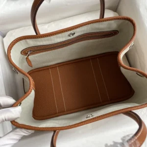 Hermes Women Garden Party 36 Bag-Brown H066781CKAU