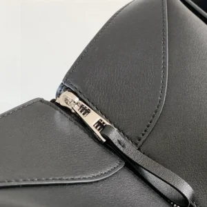 Loewe Unisex Compact Hammock Bag in in Classic Calfskin-Black