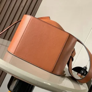 Loewe Unisex Compact Hammock Bag in in Classic Calfskin-Tan