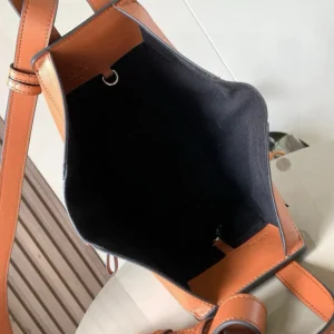 Loewe Unisex Compact Hammock Bag in in Classic Calfskin-Tan