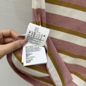 Prada Women Bayadere Stripe Jersey T-Shirt 3966219ATF05AD