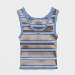 Prada Women Cotton Knit Tank Top P29C0619IMF061M