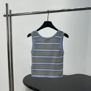 Prada Women Cotton Knit Tank Top P29C0619IMF061M