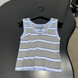 Prada Women Cotton Knit Tank Top P29C0619IMF061M