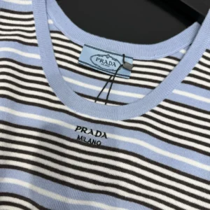Prada Women Cotton Knit Tank Top P29C0619IMF061M