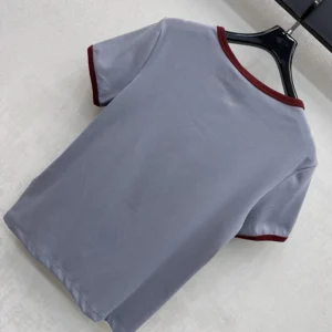 Prada Women Cotton T-Shirt-Light Blue 3965819A6F0OBD